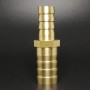 MQXFCZUX 25mm Turn To 19mm 3/4" Hose Barb Hosetail Straight Reducing Reducer Adapters Transfer Brass Pipe Fitting Water Gas Oil