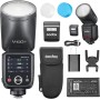 Godox V100S Flash TTL Cámara Speedlite 100Ws Cabeza Redonda Flash para Sony Cámara (V100-S)