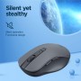 Lenovo WL310 - Ratón Inalámbrico Bluetooth (Silencioso, Sensor Óptico Rojo, 6 Botones, Rueda Scroll, Bluetooth 5.0) Incluye