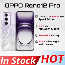 Original OPPO Reno 12 Pro Dimensity 9200+ Octa Core 6,7 "AMOLED 120Hz 