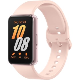 Samsung Galaxy Fit3 (oro rosa), pantalla AMOLED de 40 mm con cuerpo de aluminio, seguimiento completo de fitness y salud,