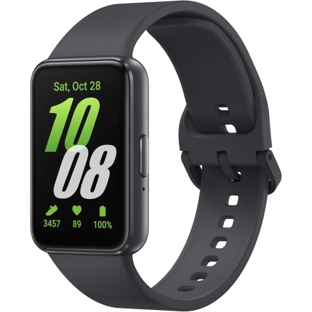 Samsung Galaxy Fit3 (oro rosa), pantalla AMOLED de 40 mm con cuerpo de aluminio, seguimiento completo de fitness y salud,