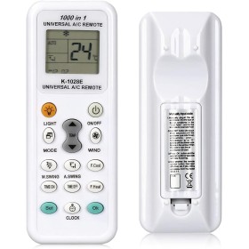 Universal Air Conditioning Controller, 1000 in 1 Universal Air Conditioning Controller, Digital LCD Remote, Compatible with