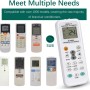 Universal Air Conditioning Controller, 1000 in 1 Universal Air Conditioning Controller, Digital LCD Remote, Compatible with