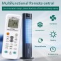 Universal Air Conditioning Controller, 1000 in 1 Universal Air Conditioning Controller, Digital LCD Remote, Compatible with
