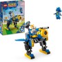 LEGO Sonic The Hedgehog Ciclón vs. Metal Sonic, Meca Robótico de Juguete con 2 Personajes de la Saga de Videojuegos Inc. Tails,