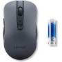 Lenovo WL310 - Ratón Inalámbrico Bluetooth (Silencioso, Sensor Óptico Rojo, 6 Botones, Rueda Scroll, Bluetooth 5.0) Incluye