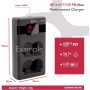 Baxxtar Pro NP-FZ100 Pack de baterías (2600mAh - Generación IV) también Compatible con Sony Alpha 6700 A1 7c II 7CR 7 IV 7R IV V