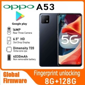 OPPO-teléfono inteligente A53 5G, dispositivo con firmware Global, MTk