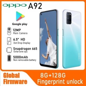 OPPO A92 LTE GSM Cámara cuádruple desbloqueada de 6,5 "y 12 MP Dual SI