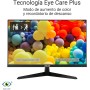 ASUS Monitor VA24EHF Eye Care Gaming 24" (IPS, Full HD, sin marcos, 100 Hz, sincronización adaptativa, MPRT de 1 ms, HDMI, luz