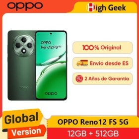 Versión Global OPPO Reno12 FS 5G Smartphone MTK Dimensity 6300 6.67inc