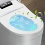 EcoFresh D asiento de inodoro inteligente en forma de U cubierta de bi