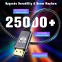 Gulemfy Cable HDMI 4K 2m, Cable HDMI 2.0 Alta Velocidad 18Gbps Nylon Trenzado 4K@60Hz, con Ethernet HDR ARC UHD 3D 1080P
