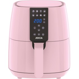 Jocca - Oil Free Air Fryer 3.8L Pink, Digital Air Fryer 1450W, 8 Automatic Programs, LED Touch Display, Timer, Adjustable