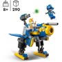 LEGO Sonic The Hedgehog Ciclón vs. Metal Sonic, Meca Robótico de Juguete con 2 Personajes de la Saga de Videojuegos Inc. Tails,