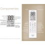 JEVX 5000 in 1 Universal Air Conditioner Remote Control for Mitsubishi, Jujitsu, LG, Carrier, Daewoo, Panasonic, Samsung,