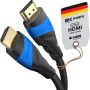 KabelDirekt – Cable HDMI 2.1 8K / 4K – 3m y más longitudes (0,15m–22,5m) – Cable HDMI diseñado en Alemania – Soporta 10K/8K@60Hz