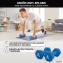 unycos - Pesas y Mancuernas AntideslizantesHierro | Neoprenode 1 kg a 10 kg - Suaves al Tacto para Hombres y Mujeres, Diseño