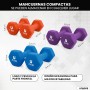 unycos - Pesas y Mancuernas AntideslizantesHierro | Neoprenode 1 kg a 10 kg - Suaves al Tacto para Hombres y Mujeres, Diseño