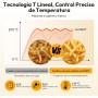 LLIVEKIT Air Fryer Oven 26 L, Air Fryer with 12 Programs and Timer, Hot Air Fryer Oven LED Touch Screen, Airfryer 1700 W,