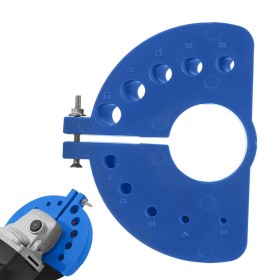 Nueva herramienta para afilar brocas, plantilla de afilado para amoladora de taladro multiusos para carburo, amoladora angular