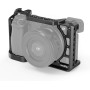 SMALLRIG Cage para Sony A6100, A6300, A6400, Jaula con Empuñadura de Silicona y Placa para Arca Incorporada - 3164B