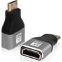 AXFEE 2 Piezas Adaptador HDMI Hembra a HDMI Hembra, HDMI Adaptador en Soporte 8K/4K@120Hz UHD, hdmi Hembra Hembra,Alargador hdmi