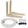 Kit Installation Air Conditioner Support Compressor Outdoor Air Conditioner Pipes 1/4" 3/8" 3M