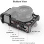 SMALLRIG Cage para Sony A6100, A6300, A6400, Jaula con Empuñadura de Silicona y Placa para Arca Incorporada - 3164B