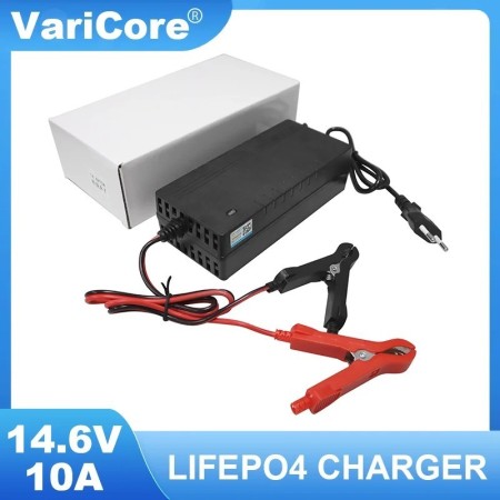 Cargador VariCore 12V 10A 14,6 V/12,8 V 10A Lifepo4 110-220V 4S 12V ca