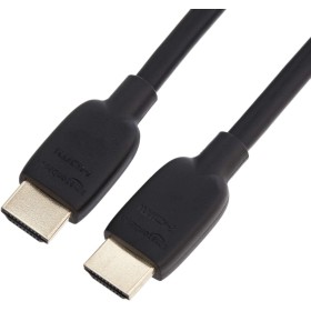 Amazon Basics Cable HDMI velocidad ultraalta certificada de 48 Gbps, 8K a 60 Hz, 4K a 120 Hz, conectores chapados en oro,