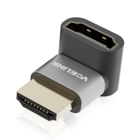 VCELINK HDMI 270 Grados, Compatibles con 8K@60Hz/4K@120Hz, Adaptador HDMI a HDMI en Ángulo Recto, Ideales para Espacios
