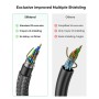 Silkland Cable HDMI 4K 50cm, 4K@60Hz, ARC, HDR, 3D, Ethernet, cable HDMI de ultra alta velocidad, compatible con TV, Blu-Ray,