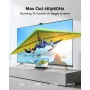 Silkland Cable HDMI 4K 50cm, 4K@60Hz, ARC, HDR, 3D, Ethernet, cable HDMI de ultra alta velocidad, compatible con TV, Blu-Ray,