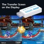 Mcbazel Wii a HDMI Converter, Convertidor de Adaptador Wii HDMI de Video Full HD 1080P con Audio de 3.5mm