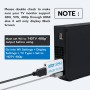 Mcbazel Wii a HDMI Converter, Convertidor de Adaptador Wii HDMI de Video Full HD 1080P con Audio de 3.5mm