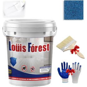 Revestimiento epoxi con efecto mármol de alto brillo, epoxi Louis Forest, pintura epoxi impermeable a base de agua, pintura para