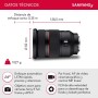 Samyang AF 24-70 mm F2,8 FE para Sony E – para cámaras Sony E Mount Sony Alpha A7 A9 A1 A7C A6000 Serie, Negro