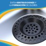 AFBLUSSHELD Set de 2 Coladores de Acero Inoxidable - Colador de Lujo para Fregadero - Colador Flexible para Ducha - Colador para