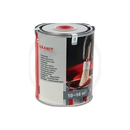 Genérico Pintura para Maquinaria de Construcción Kverneland Rojo - Bote 1L - Alta Durabilidad y Acabado Profesional