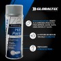 GLOBALTEC PROFESSIONAL Pintura Anticalórica Plata 400ml – Resistente Hasta 600°C | Spray Protector para Tubos de Escape, Motores