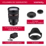 Samyang AF 24-70 mm F2,8 FE para Sony E – para cámaras Sony E Mount Sony Alpha A7 A9 A1 A7C A6000 Serie, Negro