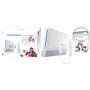 Nintendo Wii (White) with Mario Kart: Includes White Wii Wheel and Wii Remote Plus [Importación inglesa]