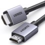 UGREEN Cable HDMI 2.0 4K 60Hz 3D HDR ARC Dolby Vision Compatible con PS5 PS4 Xbox Barra de Sonido TV Nylon Trenzado, 1M