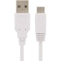 DollaTek Cable de alimentación USB Extra Largo de 3M Compuesto Wii U Gamepad - Blanco