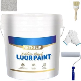 Pintura epoxi para pisos autonivelante antideslizante y resistente al desgaste de 1000 g, pintura epoxi para pisos a base de