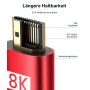 JSAUX Cable HDMI 3 Metros 8K 2 Paquetes, Cable HDMI 2.1 48Gbps Alta Velocidad Cable HDMI, 4K @ 120Hz 144Hz, 8K @ 60Hz, HDCP 2.2