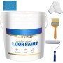 Pintura epoxi para pisos autonivelante antideslizante y resistente al desgaste de 1000 g, pintura epoxi para pisos a base de