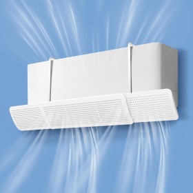 Universal Air Conditioning Deflector, Adjustable Air Conditioning Wind Deflector, Air Conditioning Wind Shield for Home/Office,